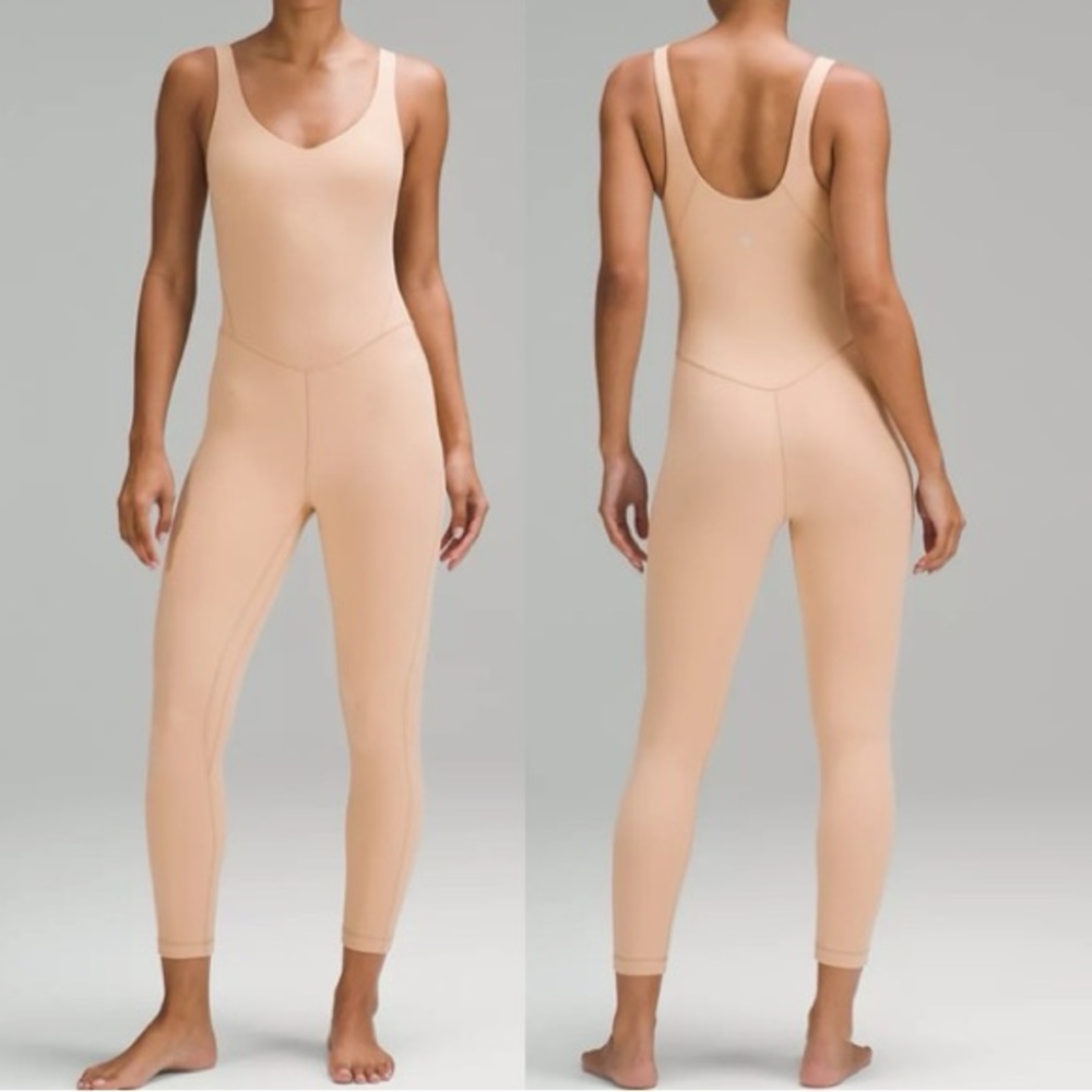 🍋 Lululemon Align Bodysuit 25" Contour Size 6